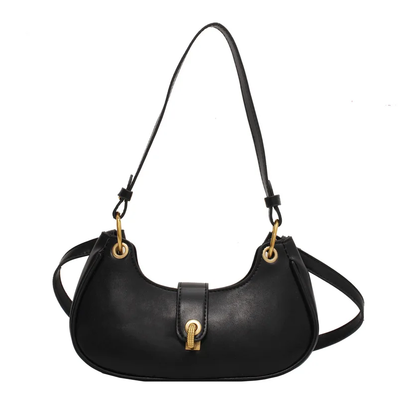 

BEN BALLER Women Fashion Exquisite Shopper Underarm Bags Retro Casual 2021 Totes Shoulder Bags Female Leather Solid Handbags