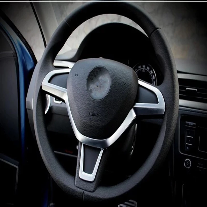 WELKINRY для Skoda Rapid NH3 и Spaceback NH1 2012 2013 2014 2015 2016 2017 2018 2019 накладка на руль из АБС