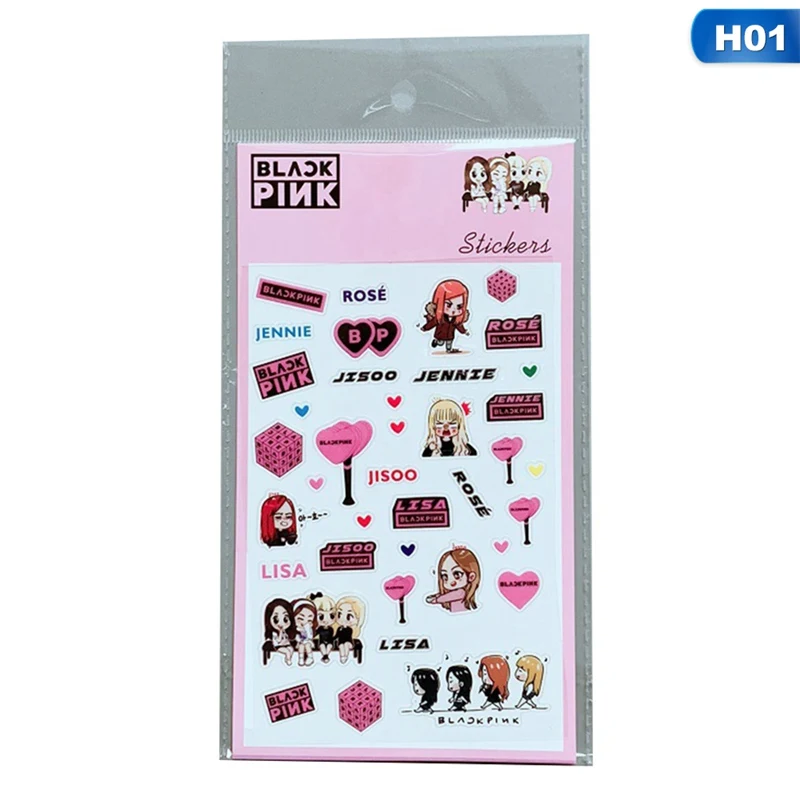 Дважды BLACKPINK SEVENTEEN GOT7 TXT ручка стикер декоративные наклейки DIY Дневник стикер