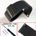 Ремешок для часов huawei Watch gt 2, удобный универсальный браслет Миланская петля из нержавеющей стали, 16182022 мм