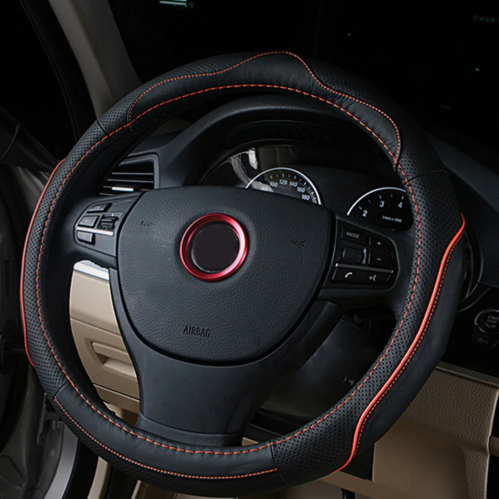 ESPEEDER автомобиля стильное декоративное кольцо рулевое колесо с отделкой круг