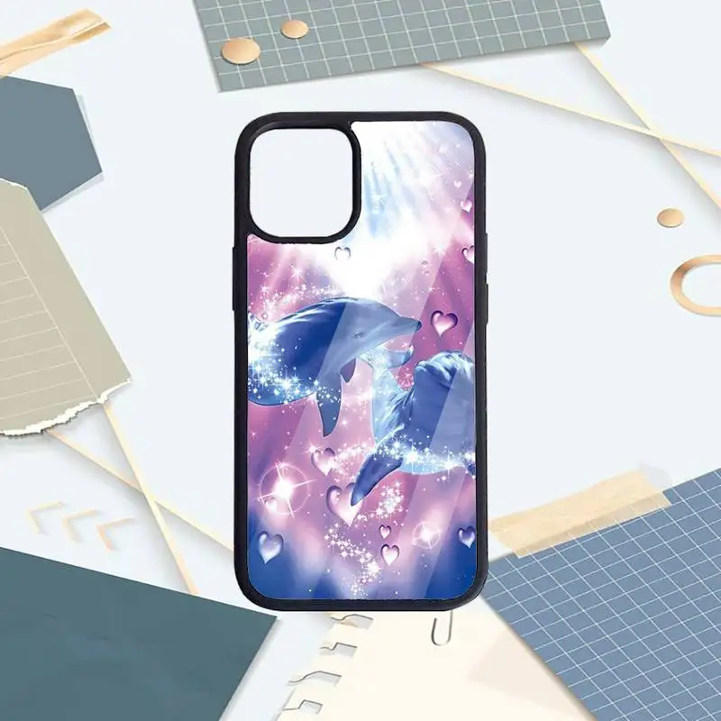 

Ocean Whale Shark Swimming Phone Case PC for iPhone 11 12 pro XS MAX 8 7 6 6S Plus X 5S SE 2020 XR Luxury brand shell funda