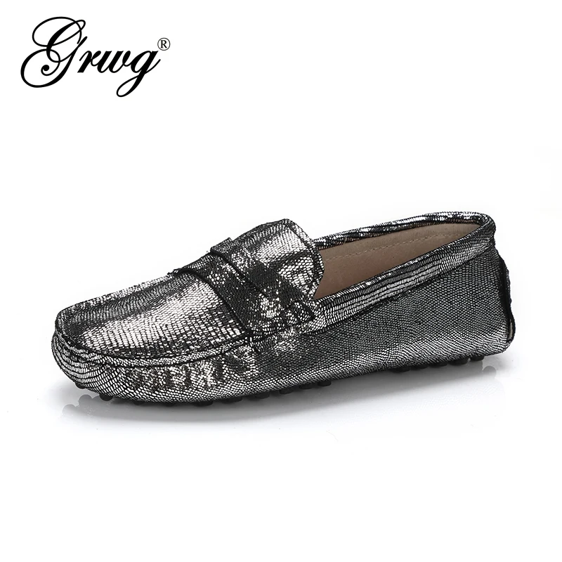 

Мокасины женские из натуральной кожи, мягкие лоферы, плоская подошва, повседневная обувь для вождения, 3 цвета, 100%