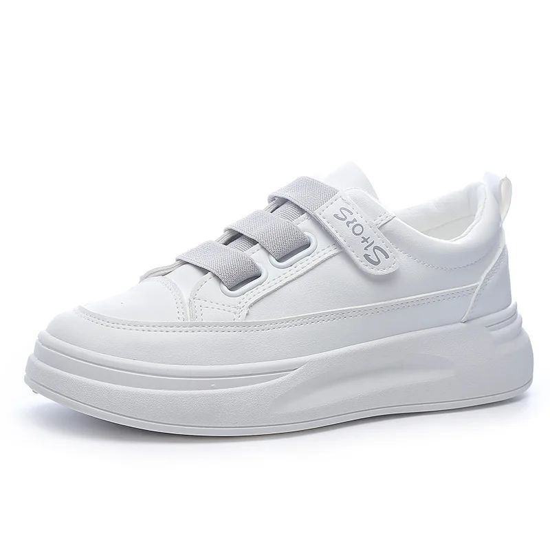 

Women's Shoes 2020 New Autumn Casual Flat Bottom Korean White Shoes Breathable Four Seasons Shoes Women's Sneakers