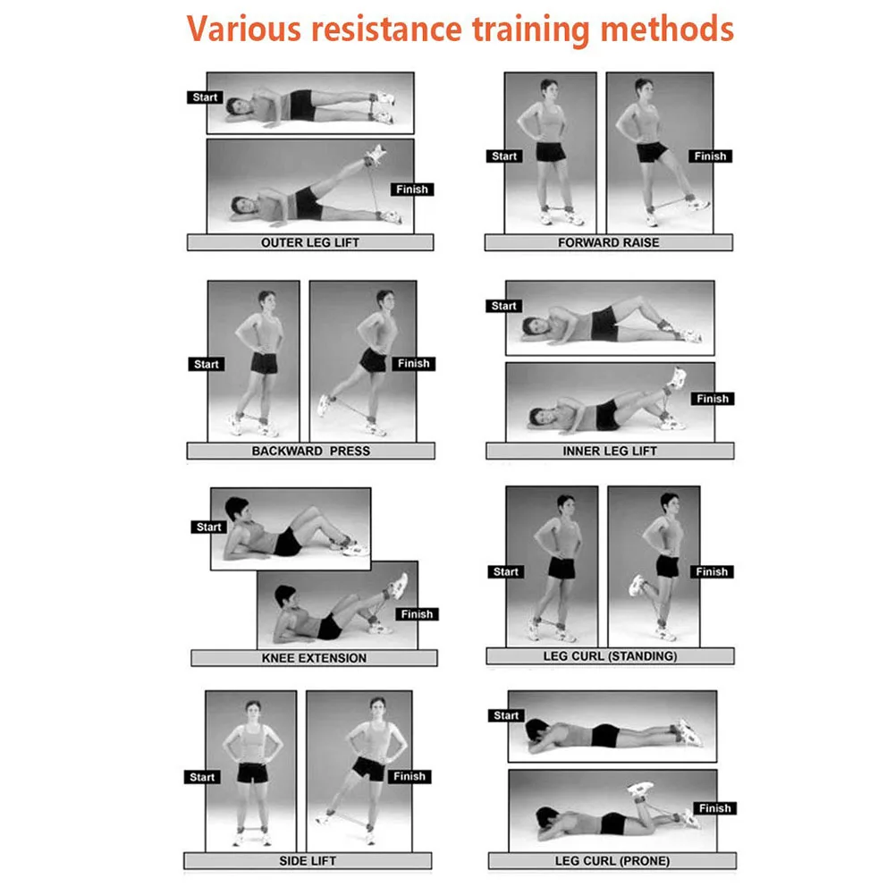 

Fitness Equipment Leg Jump Muscle Pull Rope Strength Training Resistance Band