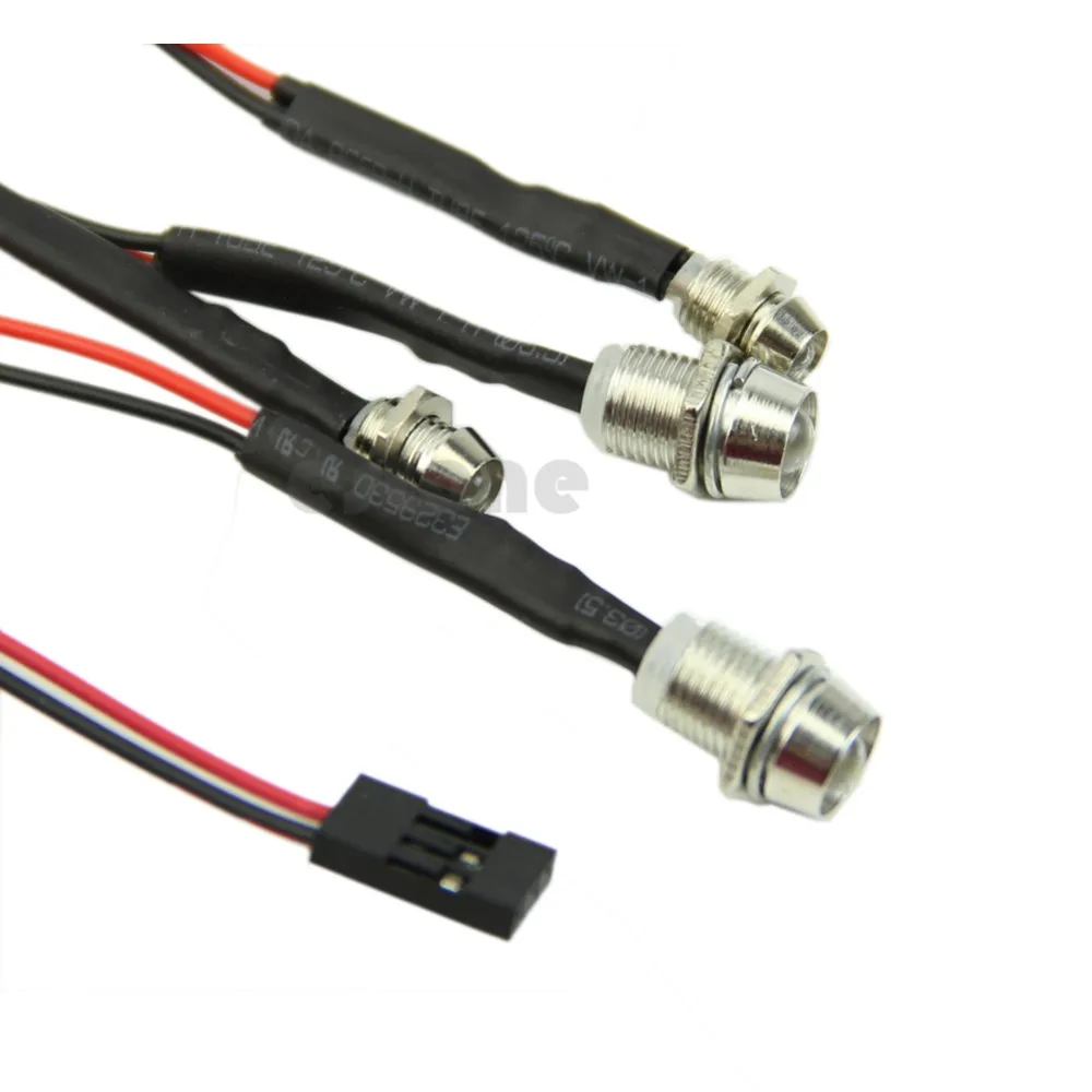 4 шт модели rc drift car светодиодный н