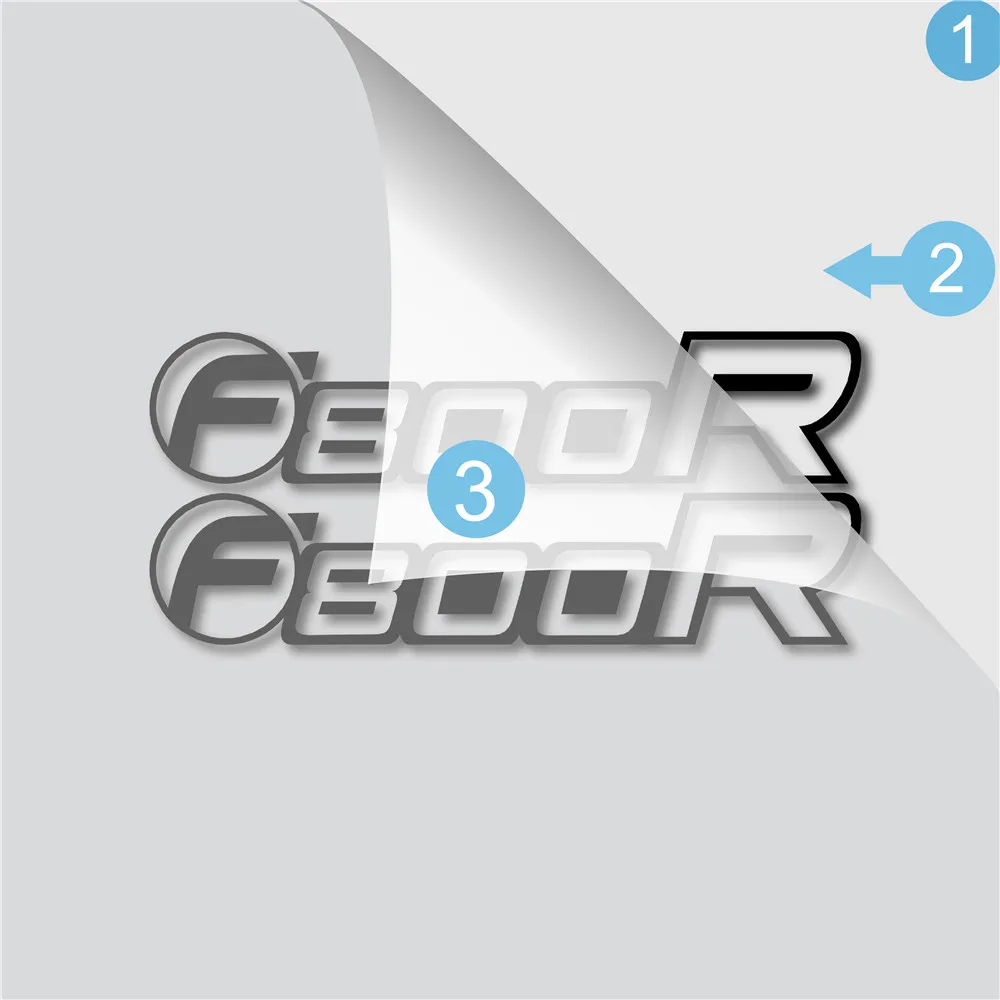 

Pegatinas Motorcycle Reflective Stickers Body helmet fuel tank Waterproof logo decal For BMW F800R f 800r f800 r