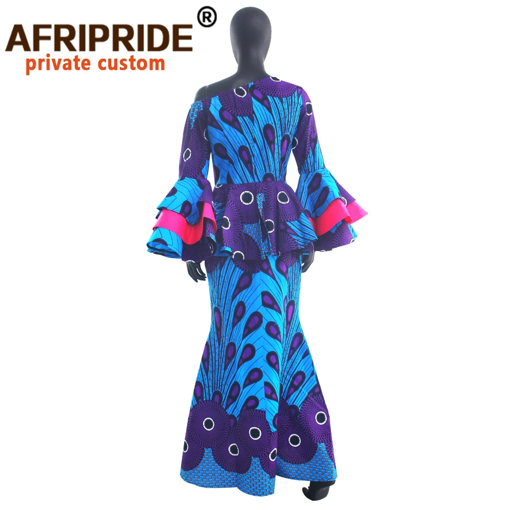 Африканские платья для женщин Afripride индивидуальное изготовление расклешенные