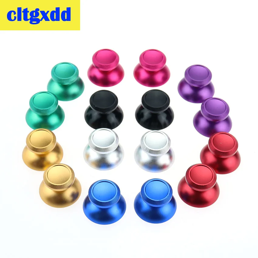 Металлический аналоговый джойстик cltgxdd 2 шт. колпачок Стик для Sony playstation Dualshock 4 PS4