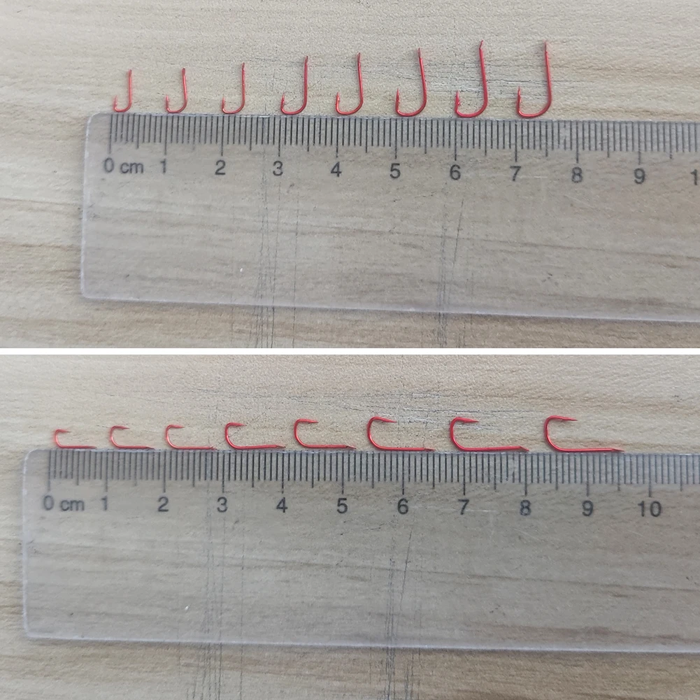 Рыболовные Крючки 100 шт. рыболовные крючки для живой приманки из