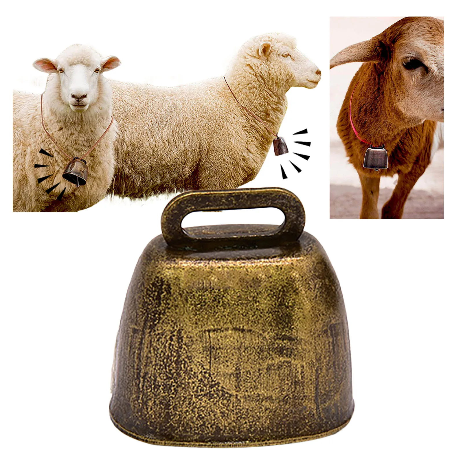 Украшение для домашних животных медный колокольчик украшение металлическая