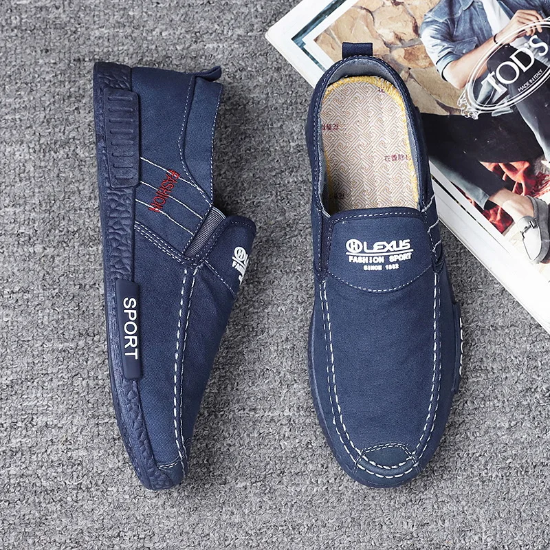 

Men Sneaker New 2021 Summer Comfort Light Flat Shoes Fabric Sport Shoes Fashion Casual Sewing Designer Luxury Brand Sneakers