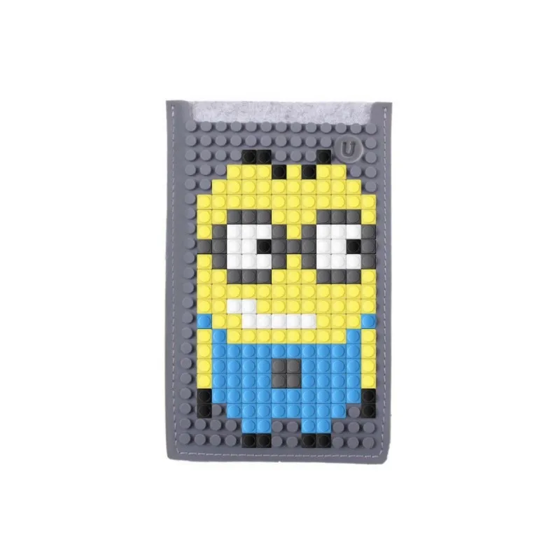 Пиксельный большой чехол для смартфона (универсальный) - Felt Upixel phone pocket