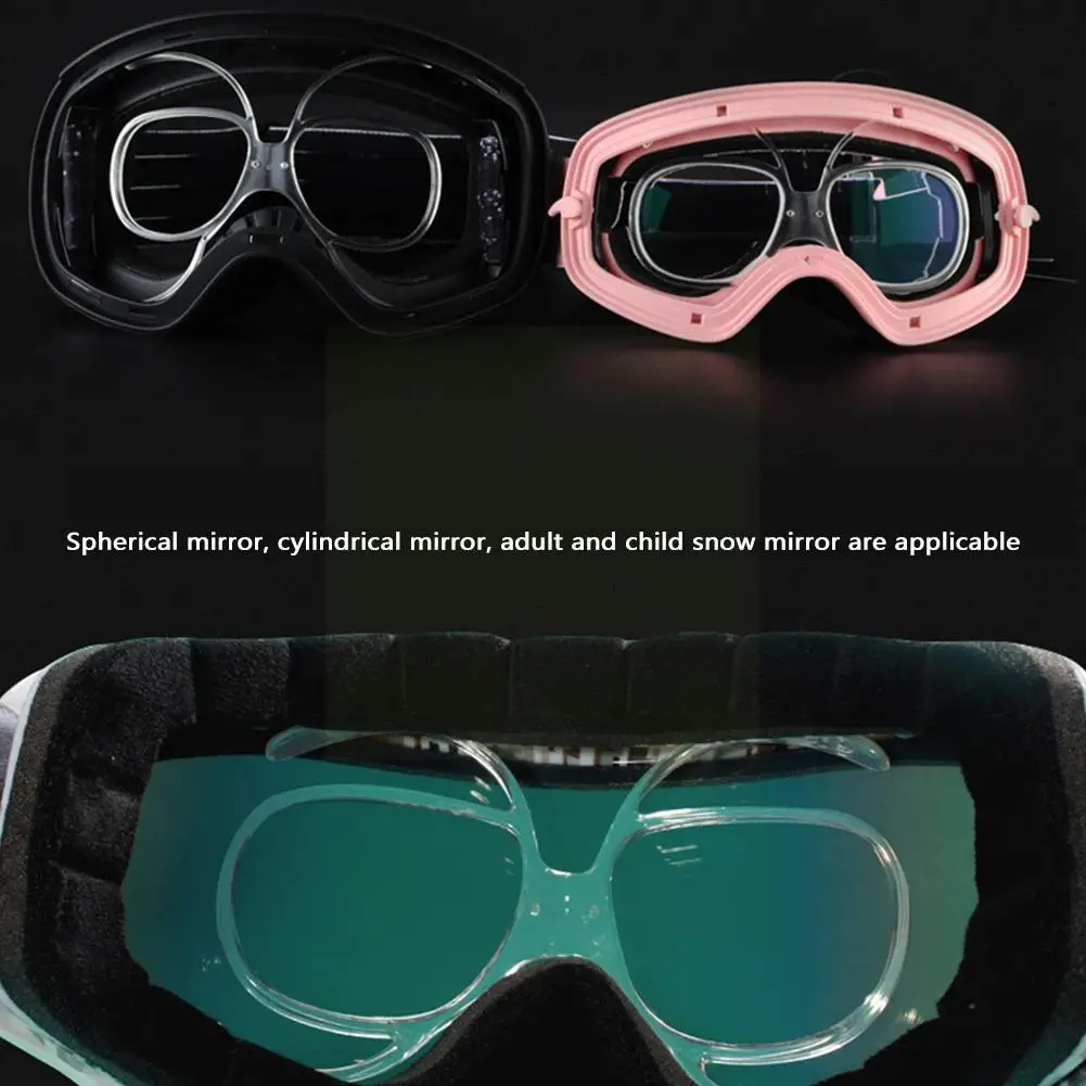 

Регулируемые лыжные очки Rx вставка оптический адаптер гибкий мотоциклетный внутренний каркас гибкий размер сноуборда очки E8w9