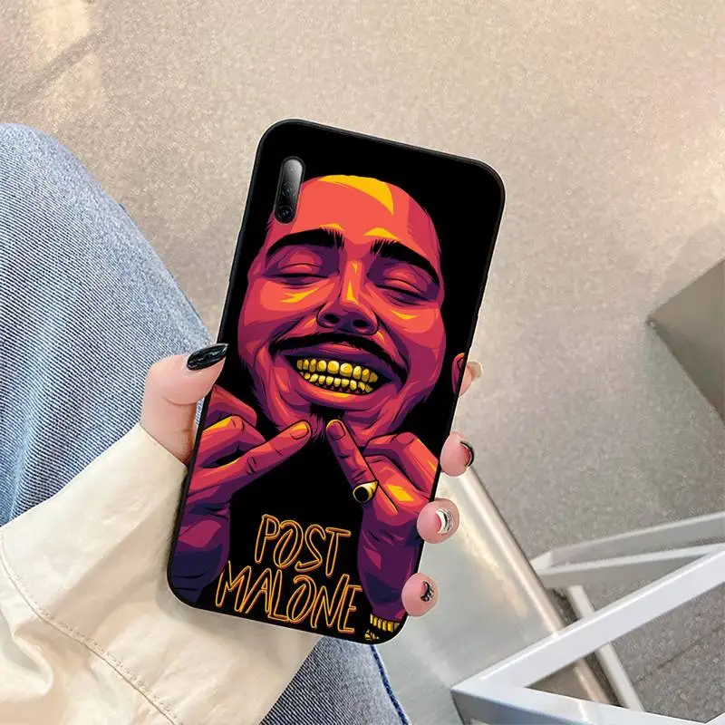 

Post Malone Phone Case For Samsung S Note20 10 2020 S5 21 30 ultra plus A81 Cover Fundas Coque