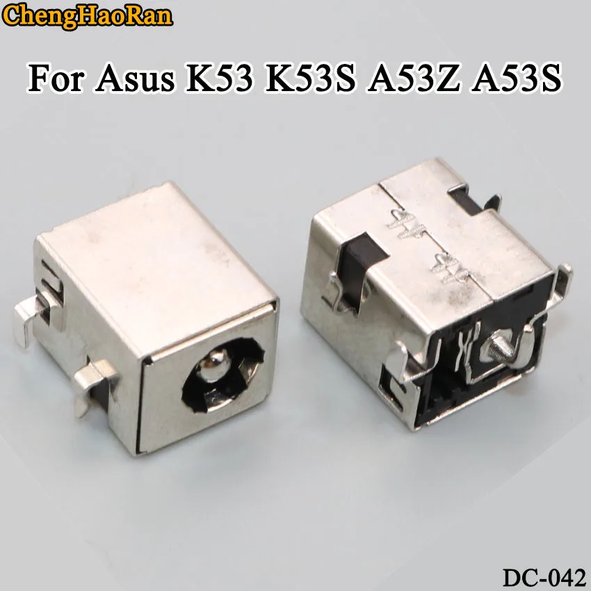 ChengHaoRan 2pcs/lot For Asus K53 K53S A53Z A53S 2.5 pin DC socket seat sink plate plug-in 5 feet domestic notes |