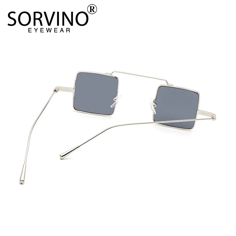 SORVINO 2020 ретро маленькие квадратные солнцезащитные очки в стиле стимпанк женские