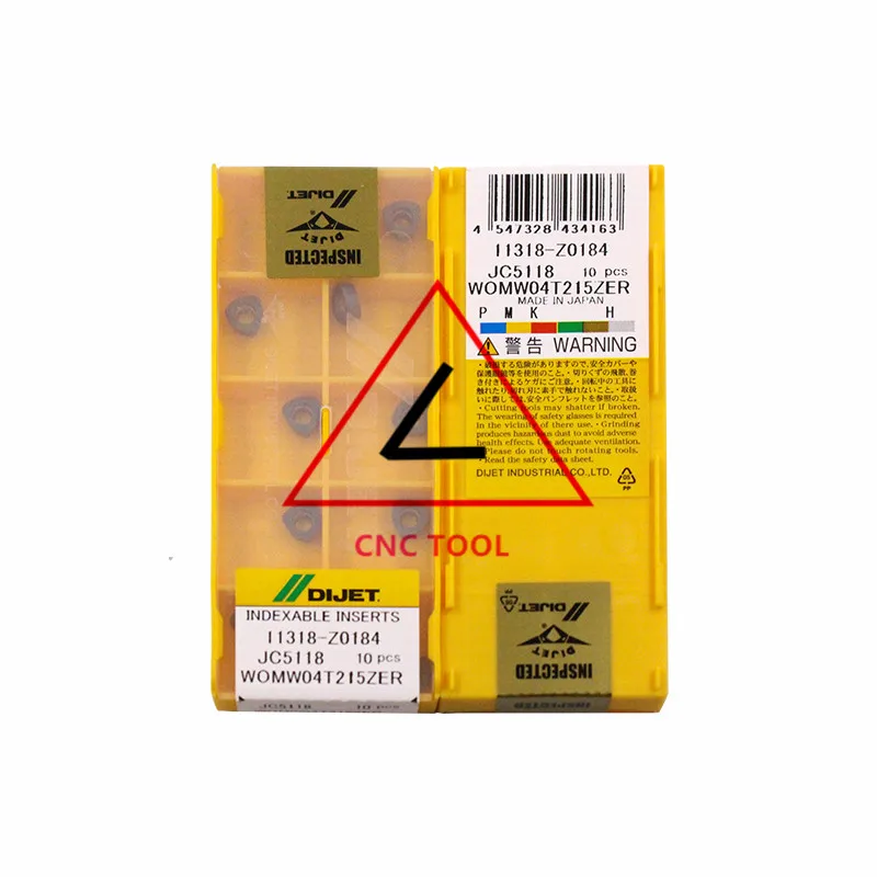 

WOMW04T215ZER JC5118 10 шт. оригинальный режущий инструмент