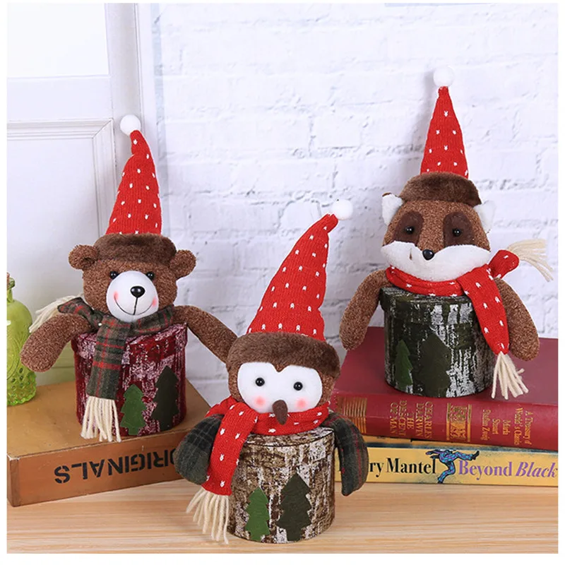 Новая креативная коробка конфет Рождественская Подарочная для детского сада