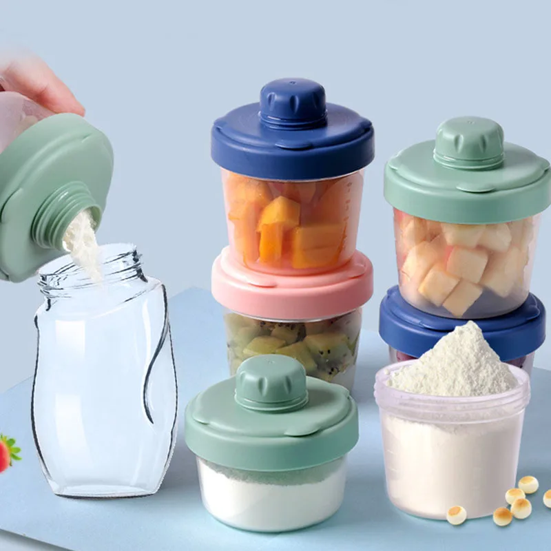 3-х слойный портативный контейнер для хранения детского питания новорожденных