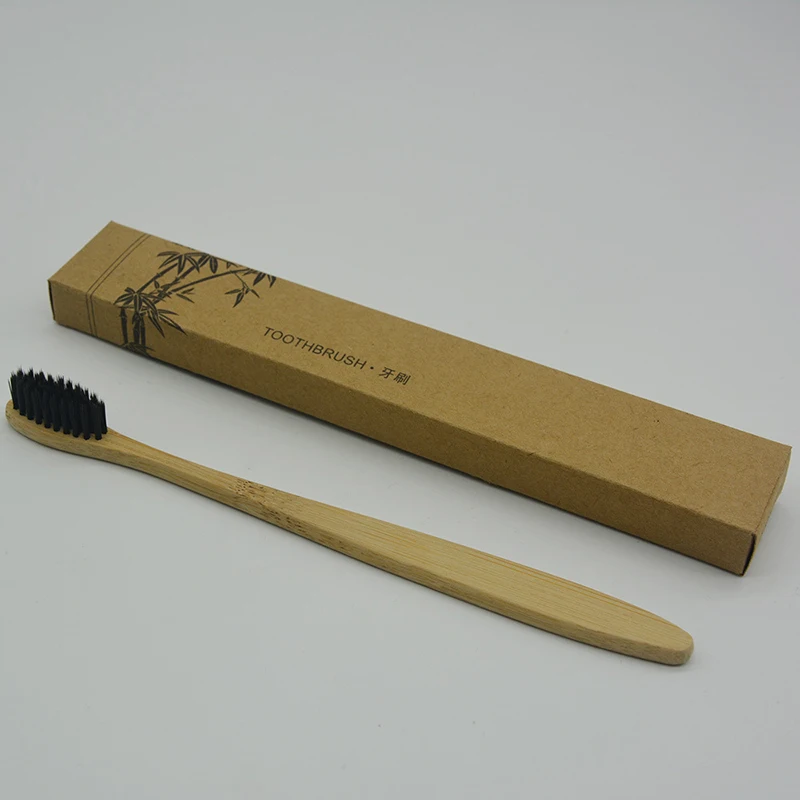 3091 3pcs/lot Wholesale Private Logo Eco Friendly Bamboo Toothbrush Supplier