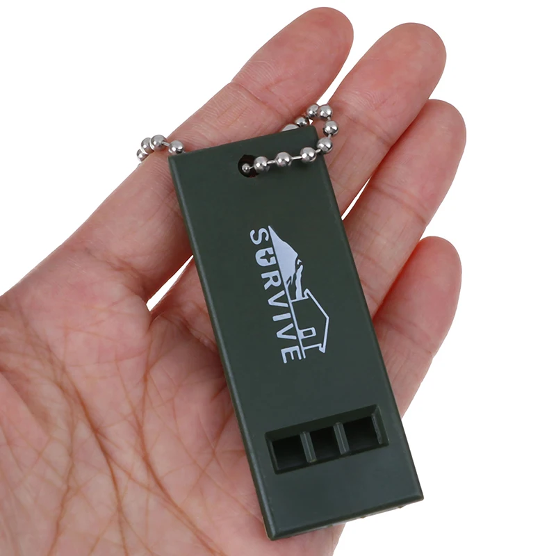 

Survival Whistle First Aid Kits Outdoor Emergency Signal Rescue Camping Hiking outdoor sport referee