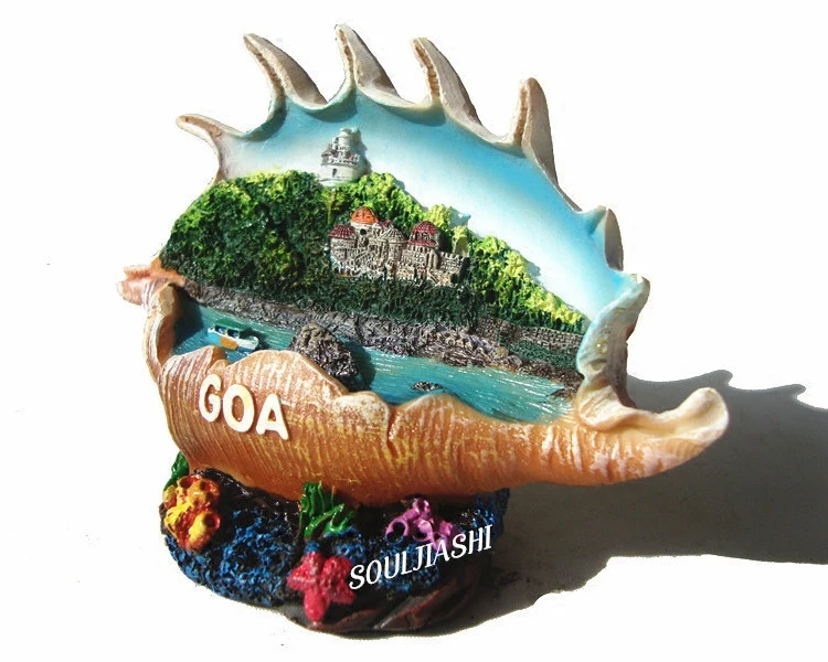 Индийский туристический сувенир Гоа смола креативный подарок раковина