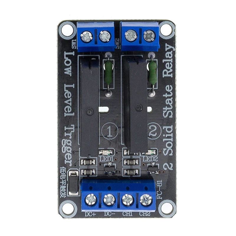 5V 1 2 4 8 Channel SSR G3MB 202P твердотельный релейный модуль 240V 2A выход с резистивным