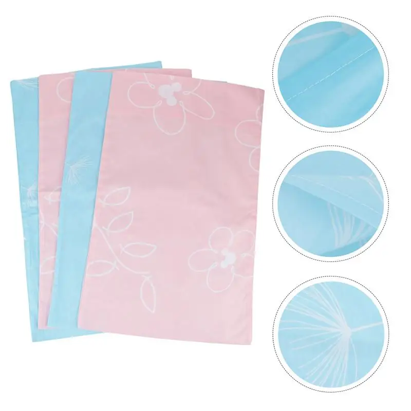 

4pcs Comfortable Floral Printed Pillow Cover Pillow Accessory for Kids Baby Children