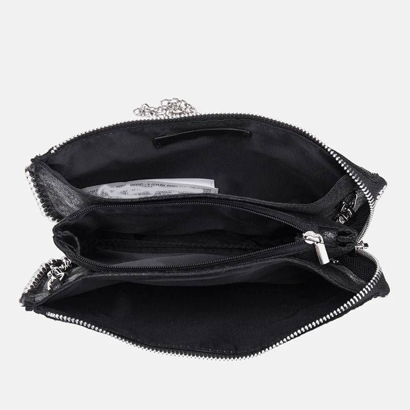 

Retro Chains Rivet Women Shoulder Bags Large Capacity Female Shopper Tote Bag Fashion Brand Commuting PU Leather Purses Bag