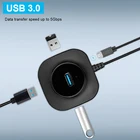 USB-хаб 3,0, 4 порта, USB 2,0