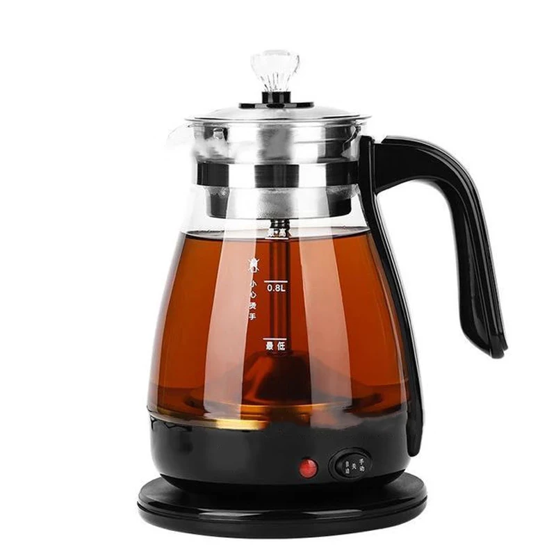 

Teapots Electric Kettle Coffee Maker Tea Maker Glass Teapot Steam Thermopot 1L Health Pot Kitchen Appliances