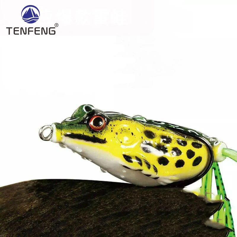 

50pcs 3 Sizes Colorful Soft Frog Fishing Lures Skirt Top Water Ray Frog Shape Wobblers Artificial Bait Fishing Tackle Bass Pesca