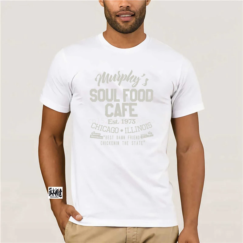 Забавная Мужская футболка новинка The Bluetooth Brothers-Soul Food Cafe | Женская одежда