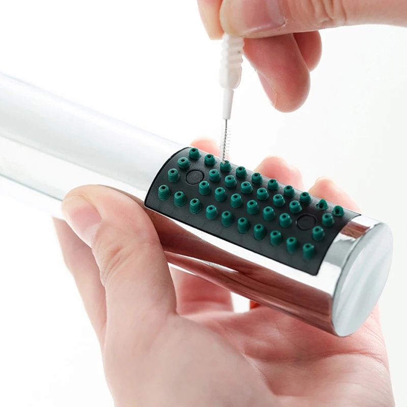 new 10pcs anti clogging shower head cleaning brush small brush pore gap cleaning brush for keyboard kitchen toilet phone hole free global shipping