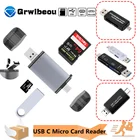 Устройство для чтения карт SD, TF, Micro USB, OTG
