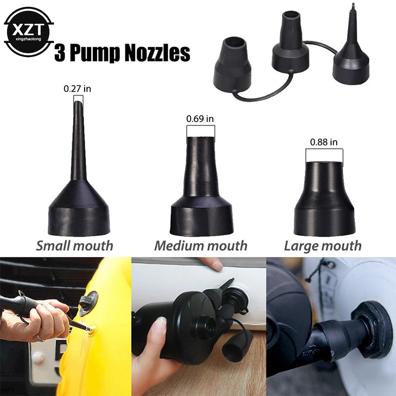 220V 12V Электрический пневматический насос Быстрый воздушный заполнение