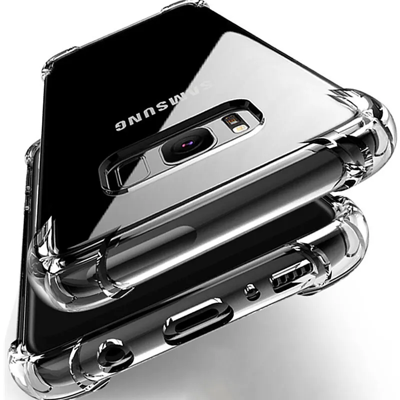 Ultra-Thin Transparent Silicone Case For Samsung A51 A71 A72 A70 A52 A50 A32 A31 A22 A12 A21S M31 M21 M31S Soft TPU Back Cover