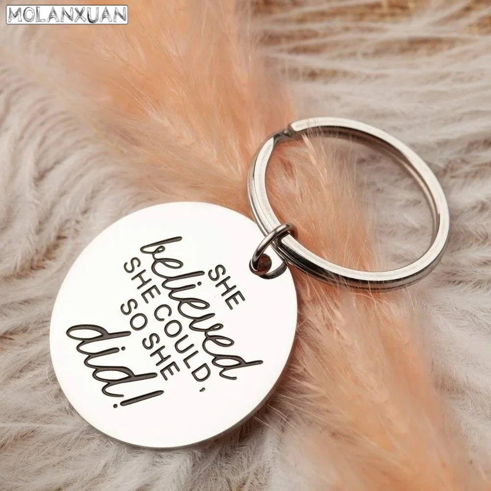 

Inspirational Gifts for Teen Girls Graduation Keychain Best Girlfriend Gift Women Teenage Girl
