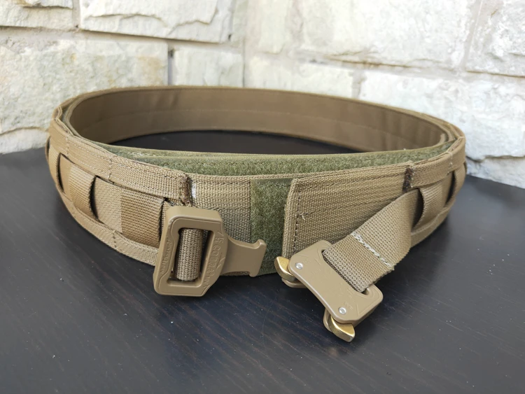 Оригинальный импортный тактический мягкий поясной чехол с металлической