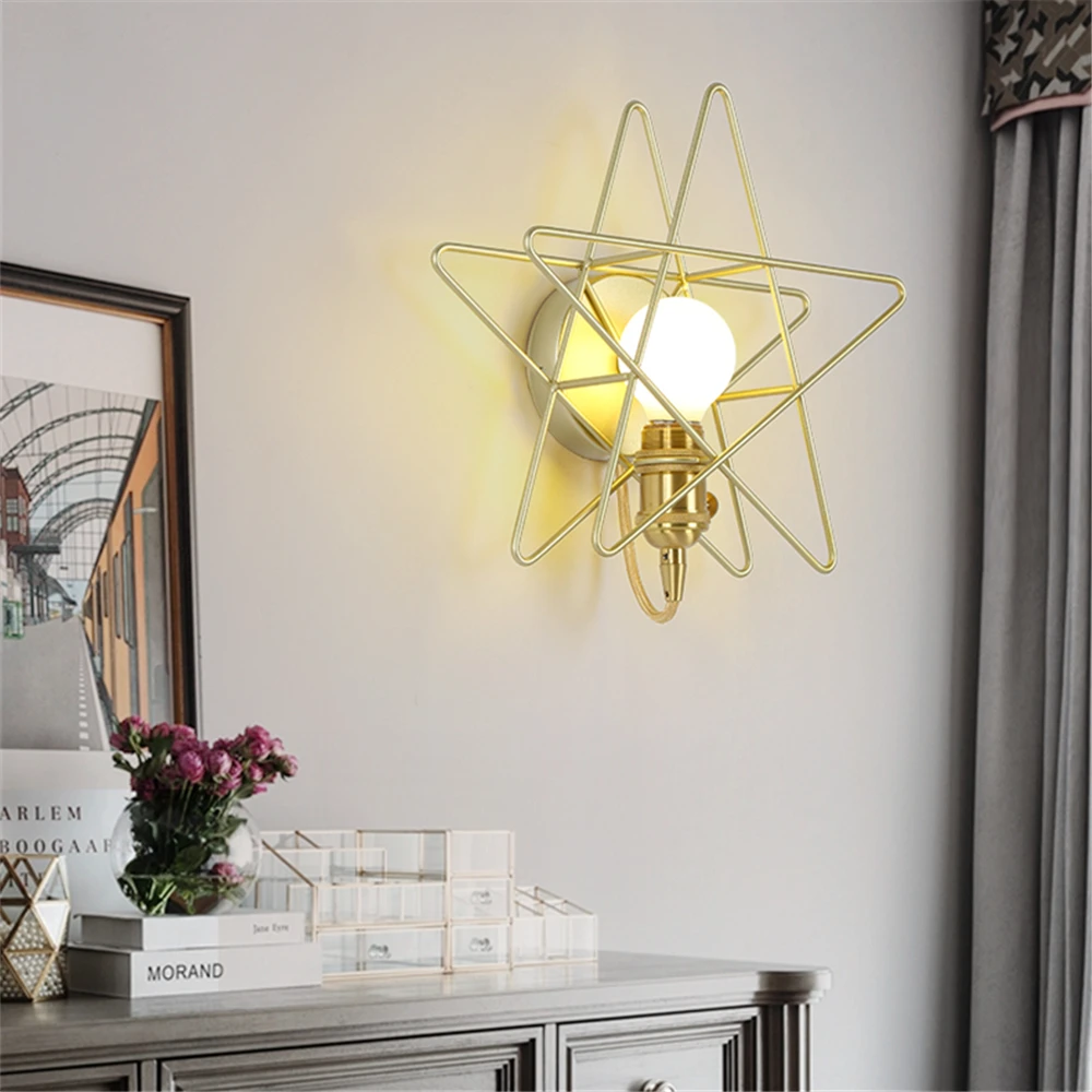 (Лампа бесплатно) настенный светильник светодиодный с переключателем