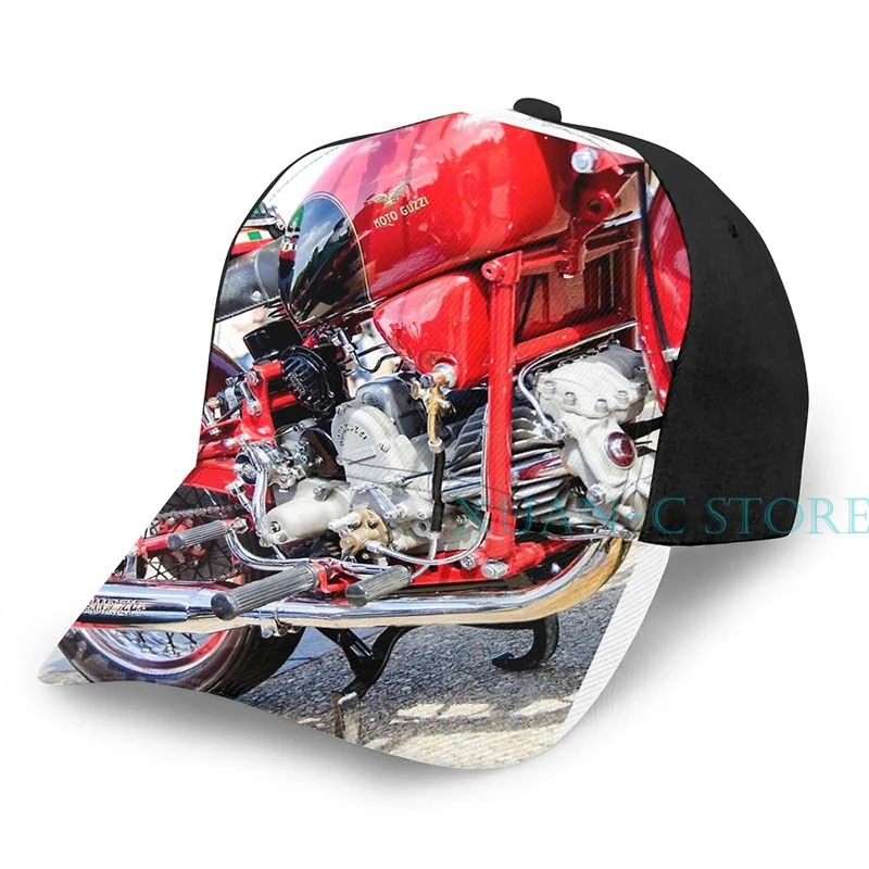 Винтажная баскетбольная Кепка Guzzi для мужчин и женщин, модная черная шляпа унисекс с принтом - Цвет: One Size