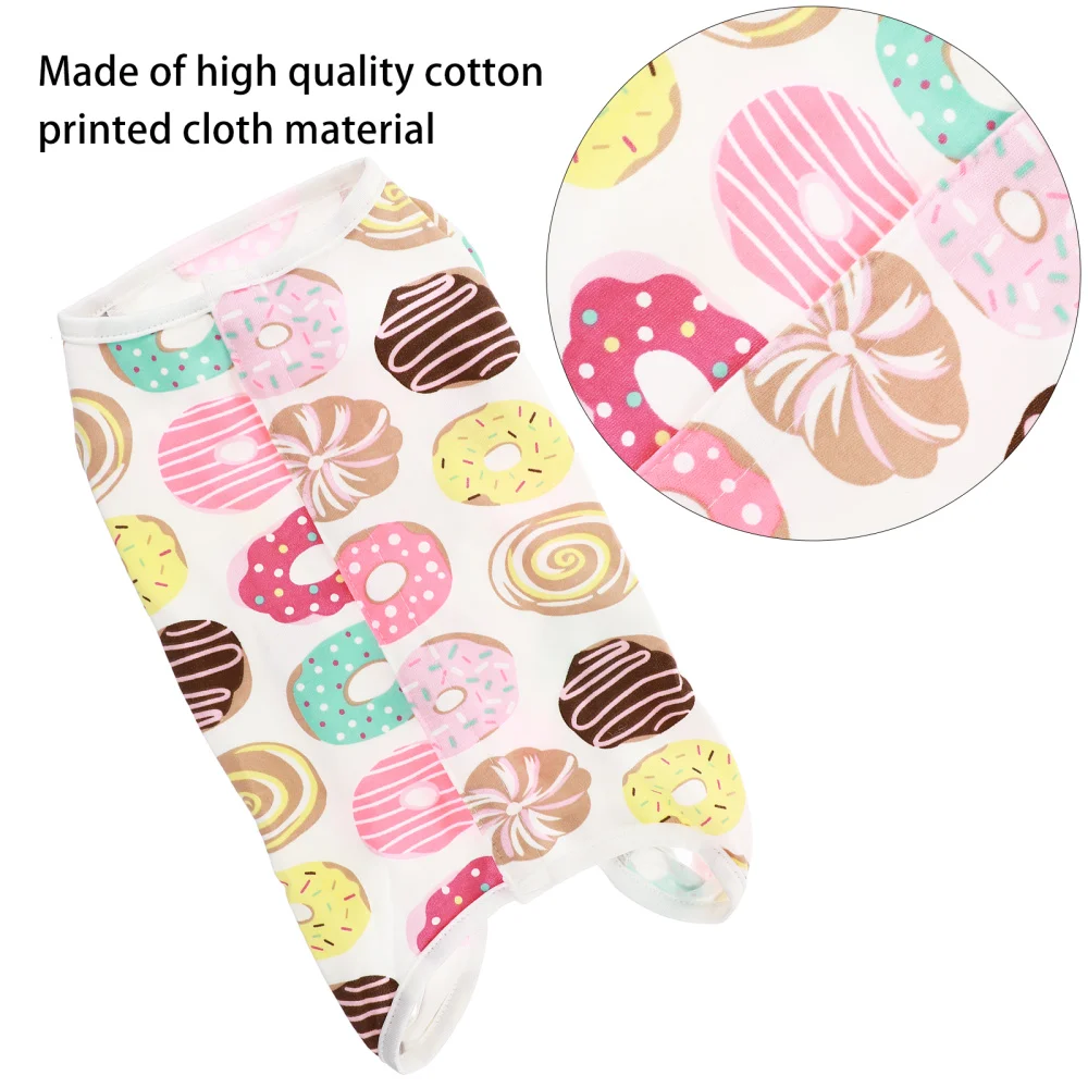 

Cotton Pet Recovery Suit Pet Wound Protector Pet Skin Diseases Suit Surgery Wear