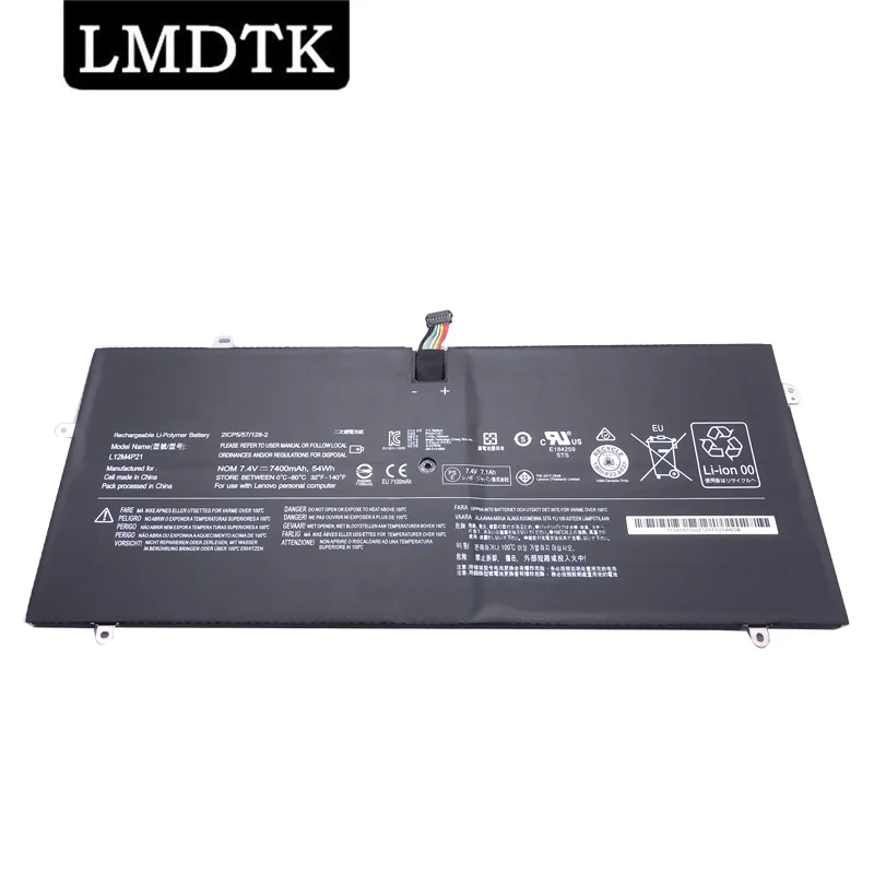 LMDTK Новый L12M4P21 Аккумулятор для ноутбука Lenovo Yoga 2 Pro 13 дюймов 121500156 2ICP5/57/128-2 L13S4P21 2CP5/57/123-2 7,4 V 7400mA