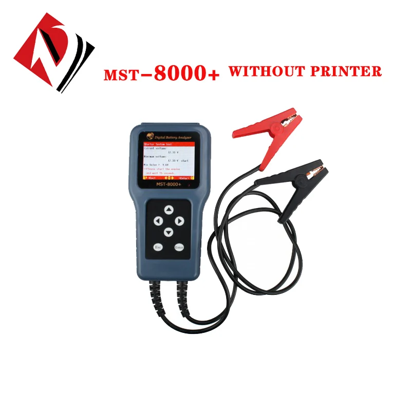 MST 8000 + автомобиля Батарея Тестер 12V 24V Авто Цифровой анализатор MST-8000 | Автомобили и