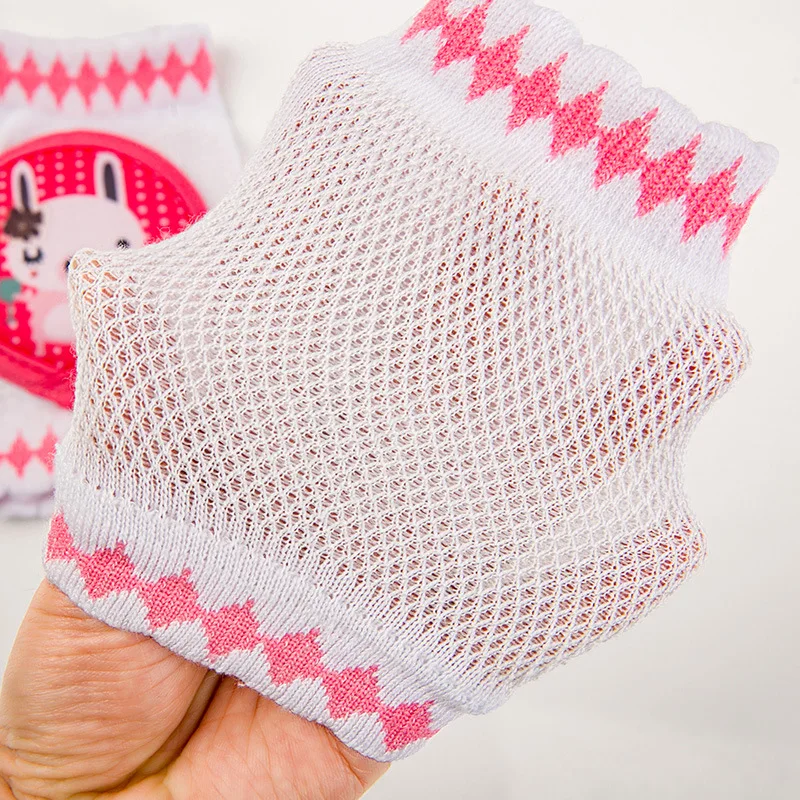 Rodilleras de verano para beb&eacute;s, red para gatear, coj&iacute;n para codo, Protector de rodilla transpirable para ni&ntilde;os y ni&ntilde;as-5