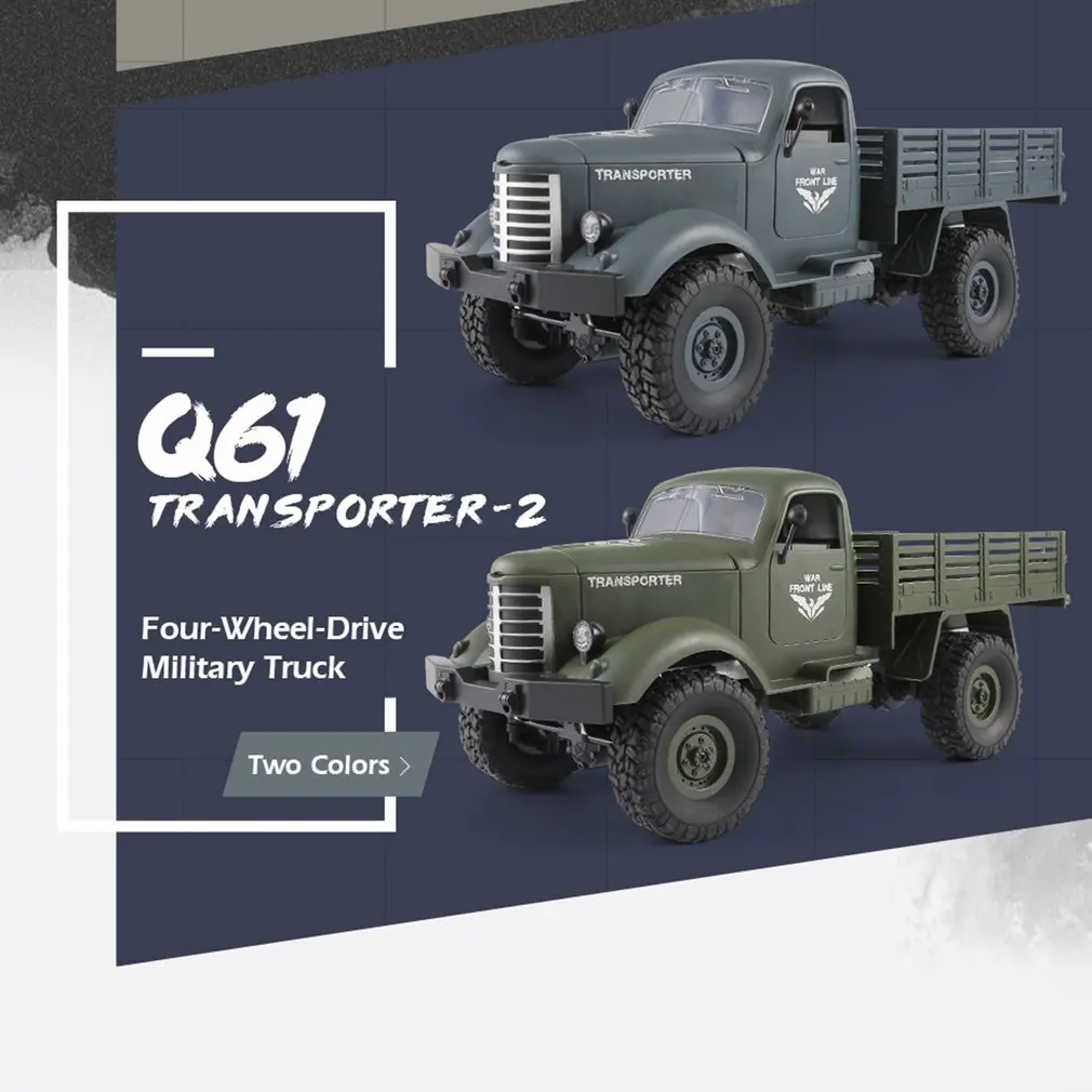 JJR/C 1:16 автомобиль с дистанционным управлением 2 4 г 6WD отследил внедорожный