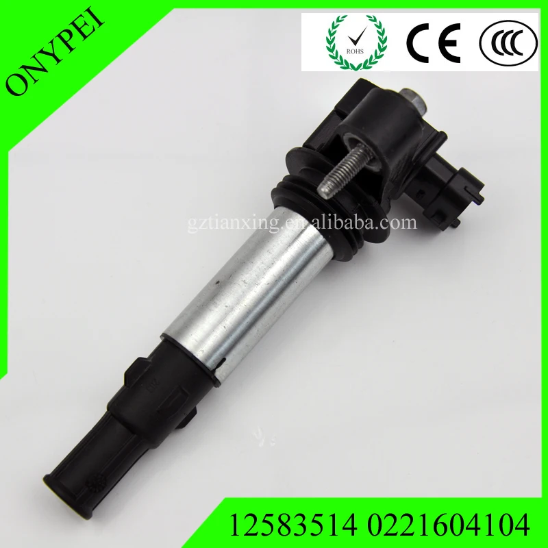 12583514 0221604104 Катушка зажигания для Buick привлекательного Cadillac CTS Saab 9 3 Chevy Saturn