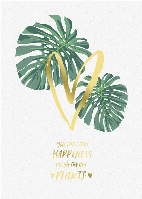 

Canvas Painting Mural Leaf Poster Wall Art Gold Pineapple Greenoil Home Living Room Decoration NordicHawaiian Style