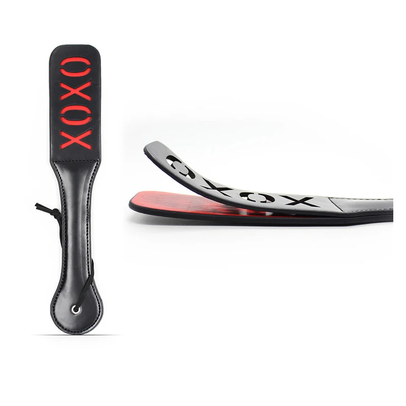 Кожа двухслойные брюки Slave шлепок приклад весло интимные игрушки для женщин секс